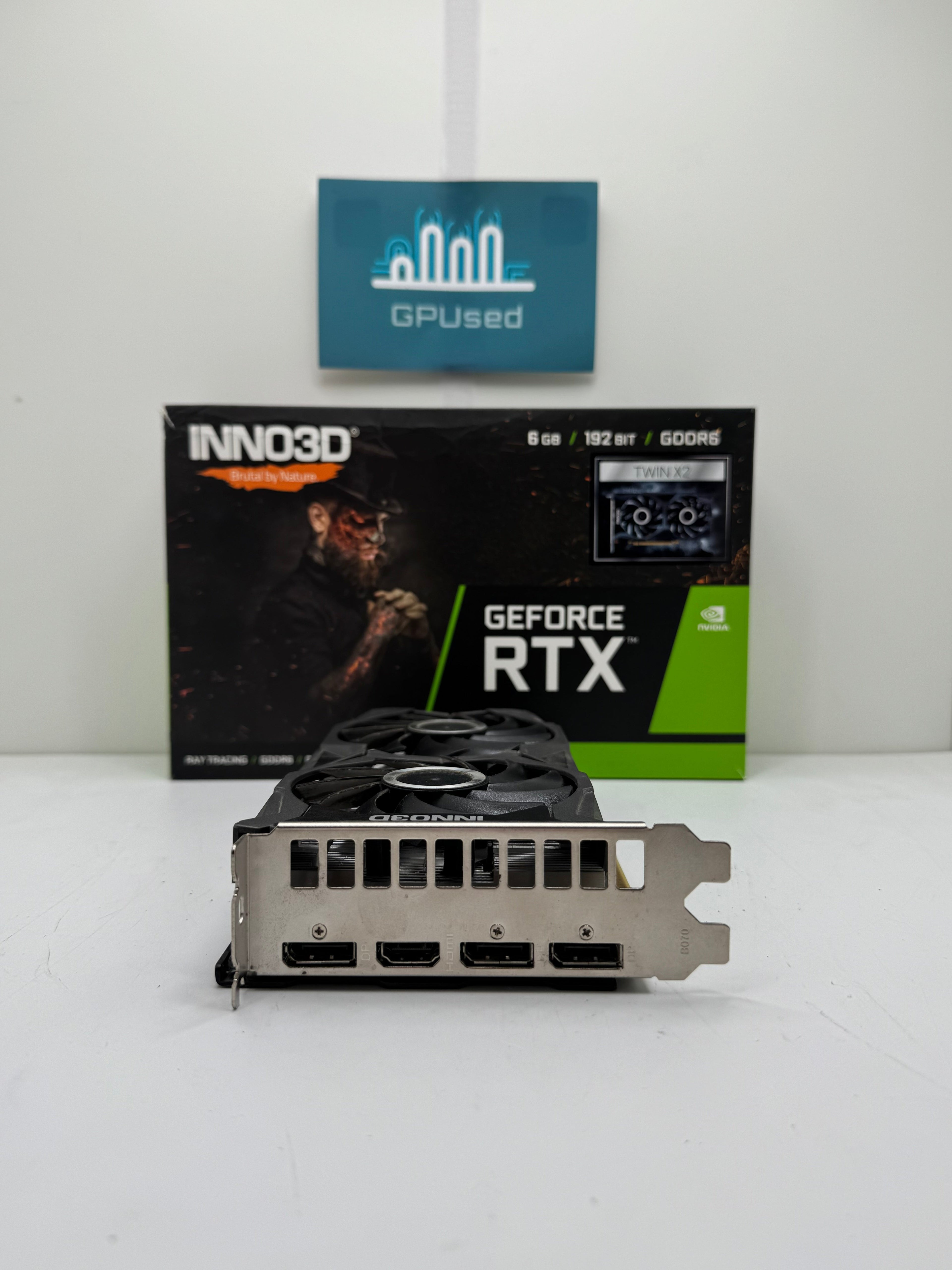 Inno3D Nvidia GeForce RTX 2060 Twin X2 6GB GDDR6 - A - Premium Edition