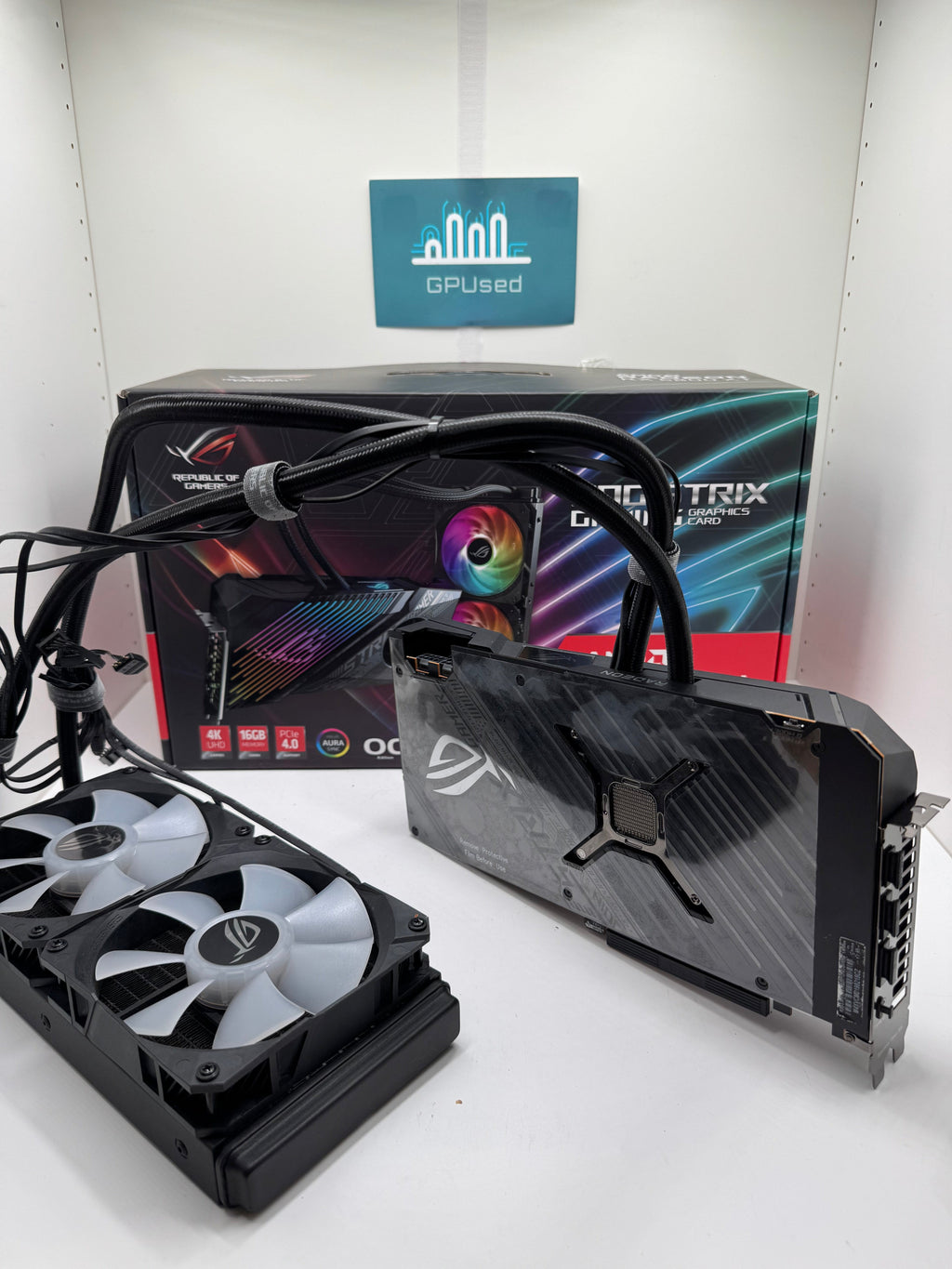 ASUS AMD Radeon RX 6800XT Rog Strix LC Watercooled 16GB GDDR6 - A - Premium Edition