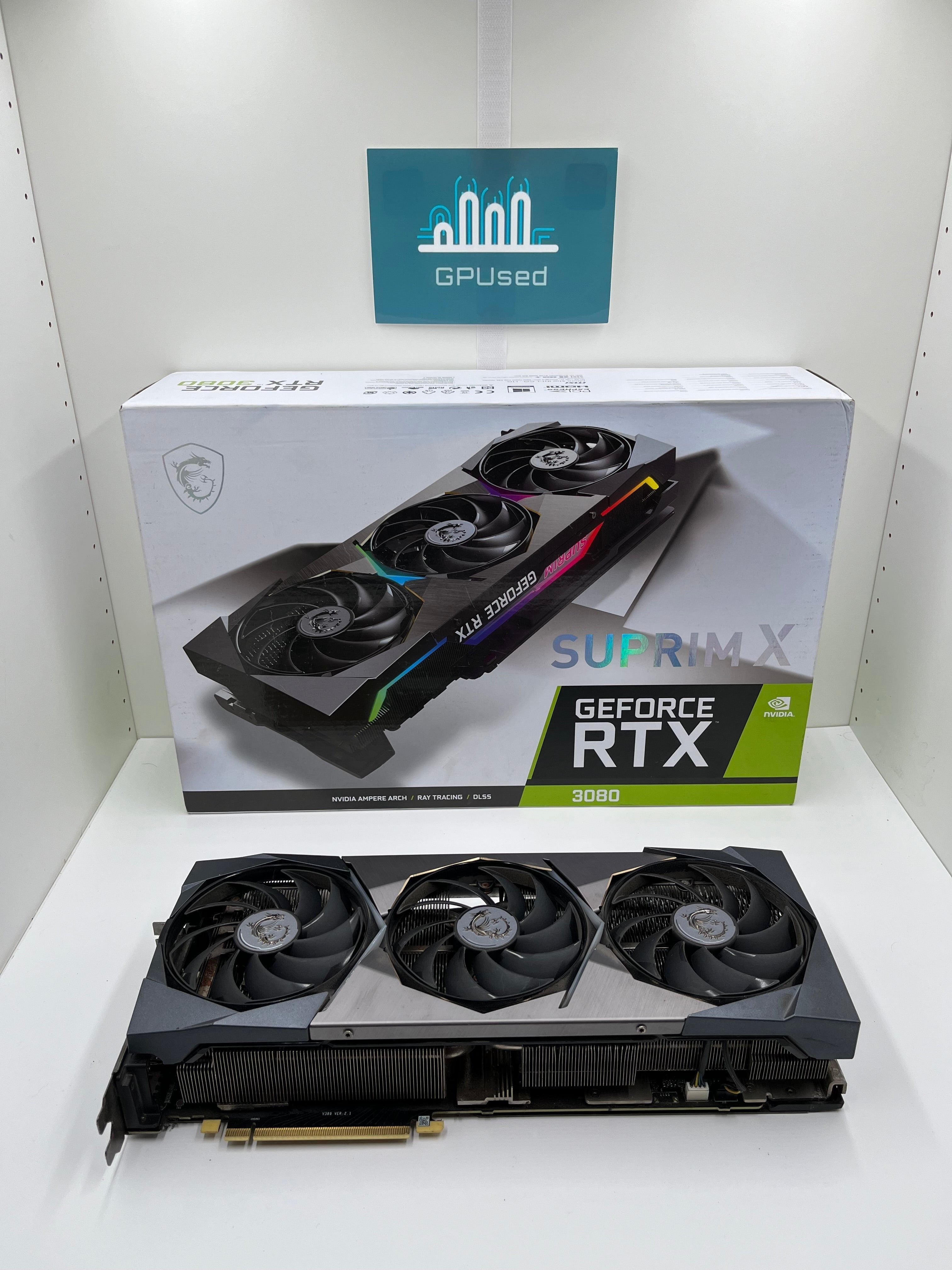 MSI Nvidia GeForce RTX 3080 Suprim X 10GB GDDR6X - A - 10% Off (Was $369.99) - Premium Edition