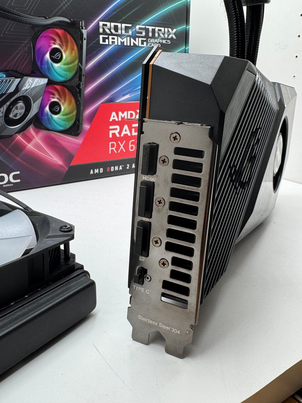 ASUS AMD Radeon RX 6800XT Rog Strix LC Watercooled 16GB GDDR6 - A - Premium Edition