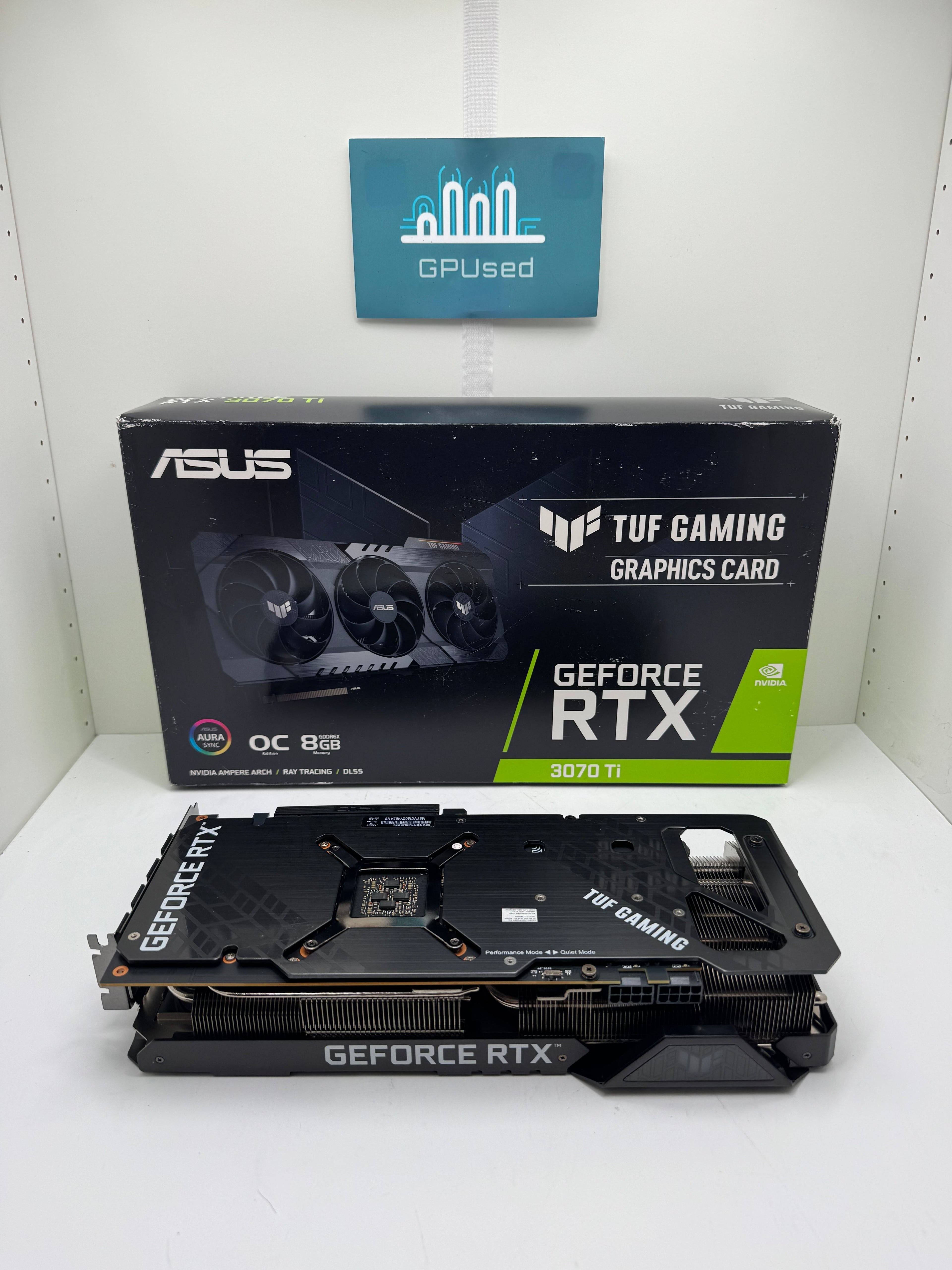 ASUS Nvidia GeForce RTX 3070 Ti Tuf Gaming 8GB GDDR6X - A - 10% Off (Was $269.99) - Premium Edition