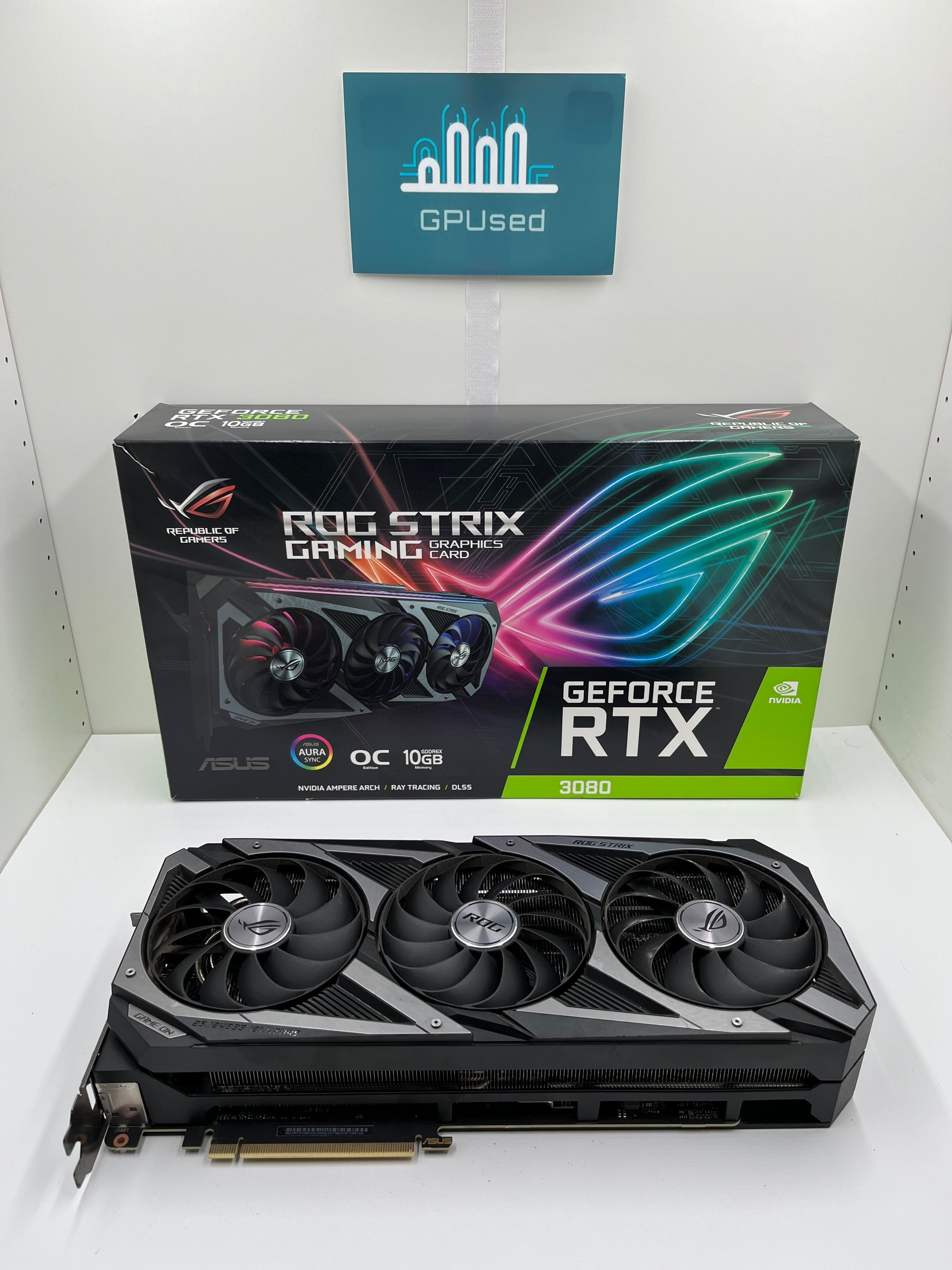 ASUS Nvidia GeForce RTX 3080 Rog Strix Gaming OC 10GB GDDR6X - A - 10% Off (Was $359.99) - Premium Edition