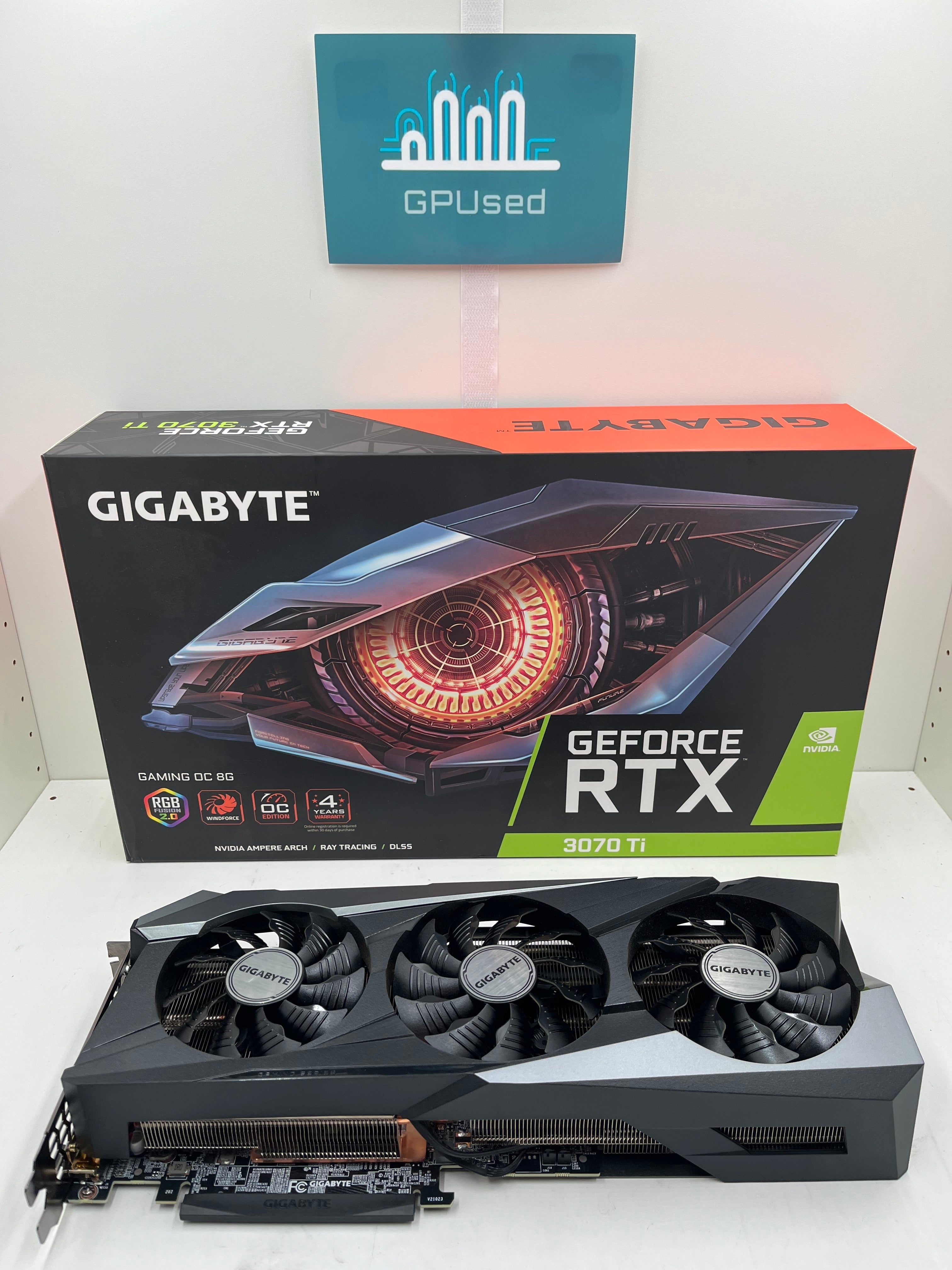 Gigabyte Nvidia GeForce RTX 3070 Ti Gaming 8GB GDDR6X - A - 10% Off (Was $249.99) - Premium Edition