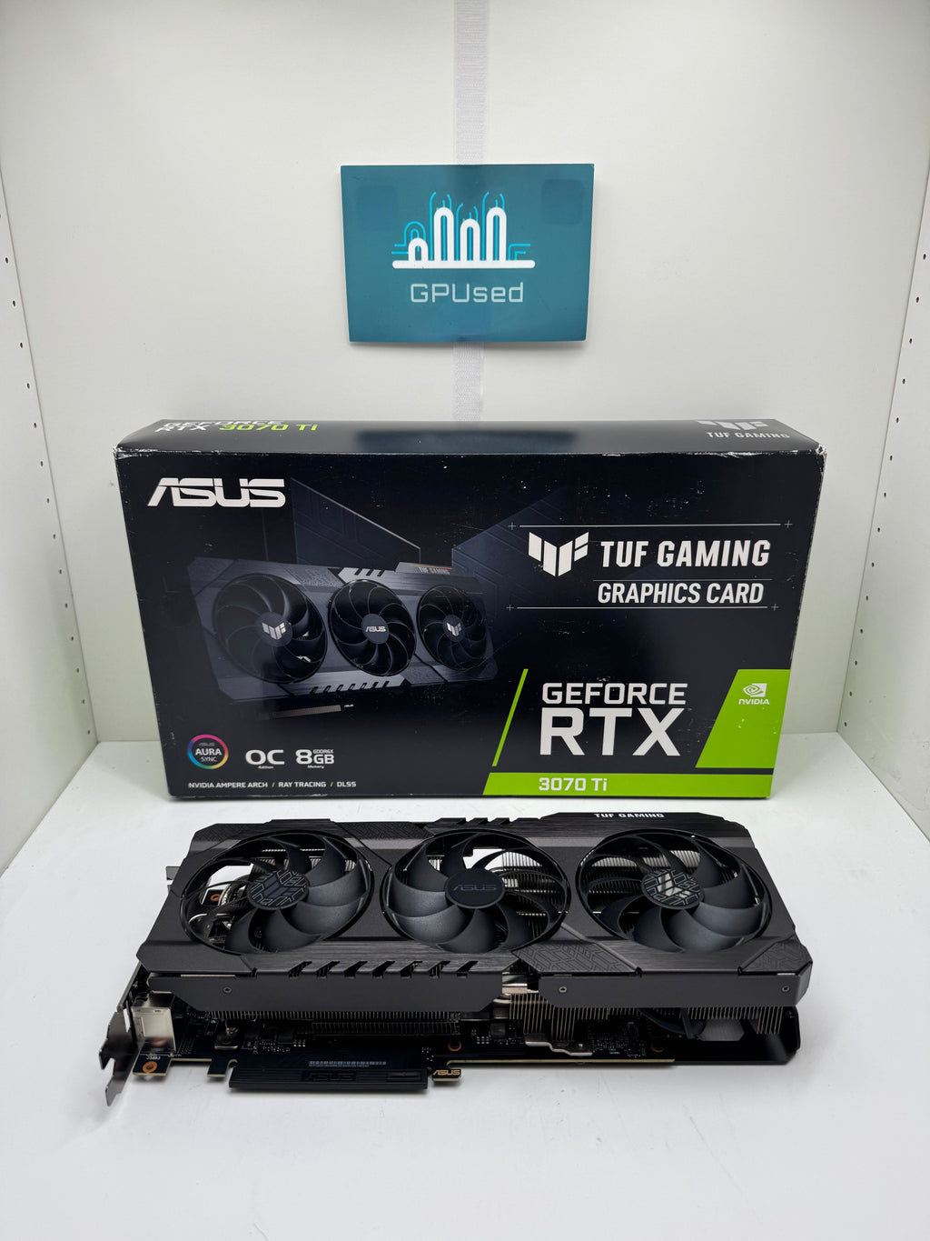 ASUS Nvidia GeForce RTX 3070 Ti Tuf Gaming 8GB GDDR6X - A - 10% Off (Was $269.99) - Premium Edition