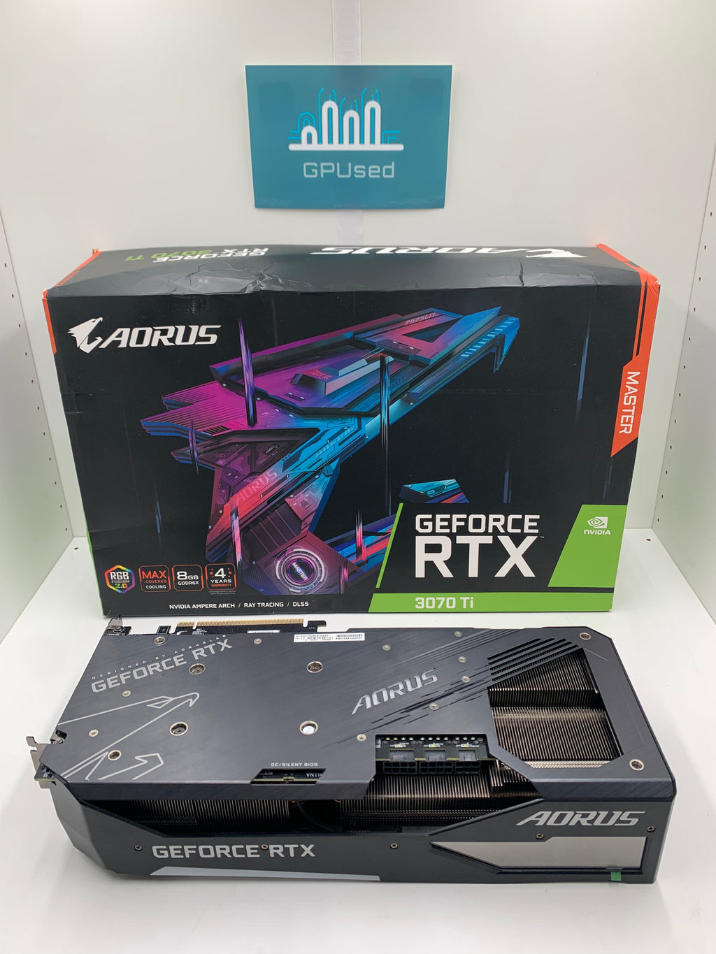 Gigabyte Aorus Nvidia GeForce RTX 3070 Ti Master 8GB GDDR6X - A - 10% Off (Was $289.99) - Premium Edition