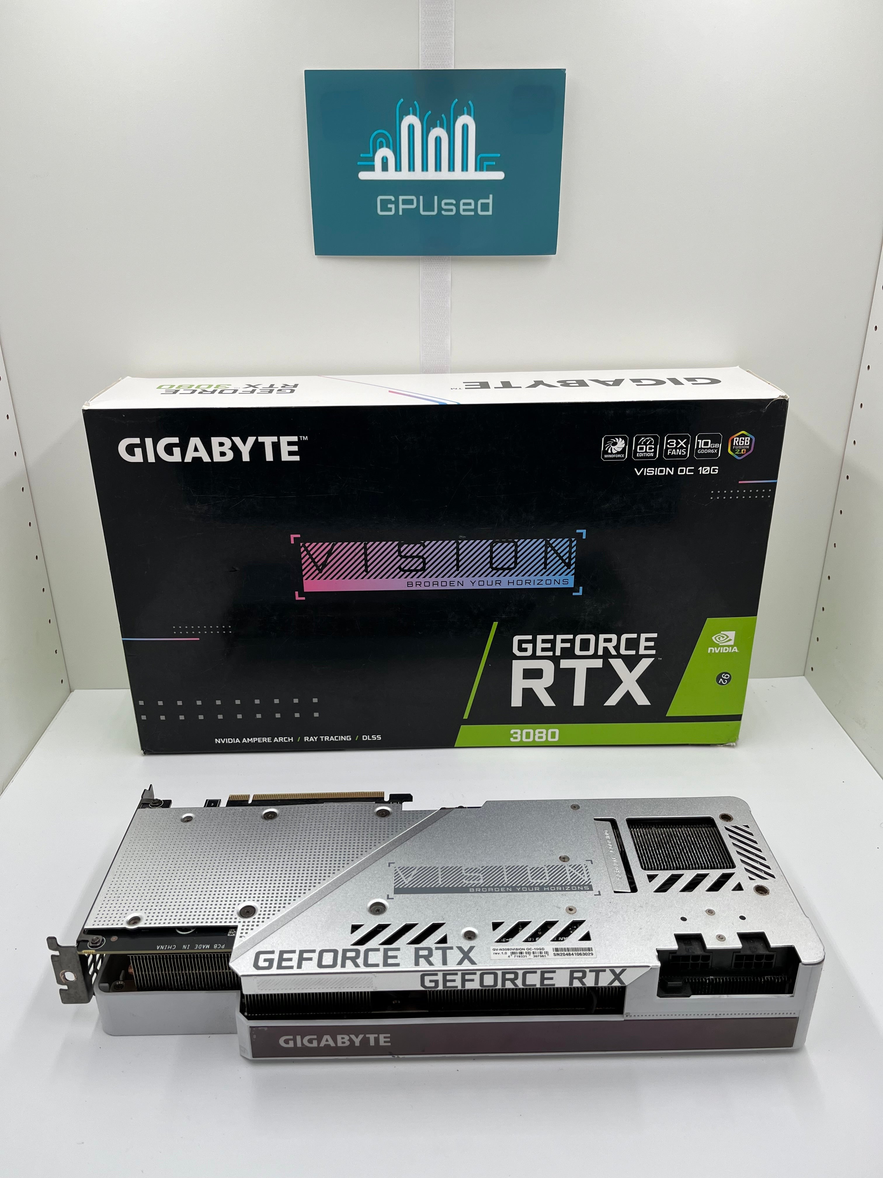 Gigabyte Nvidia GeForce RTX 3080 Vision 10GB GDDR6X - A - 10% Off (Was $359.99) - Premium Edition