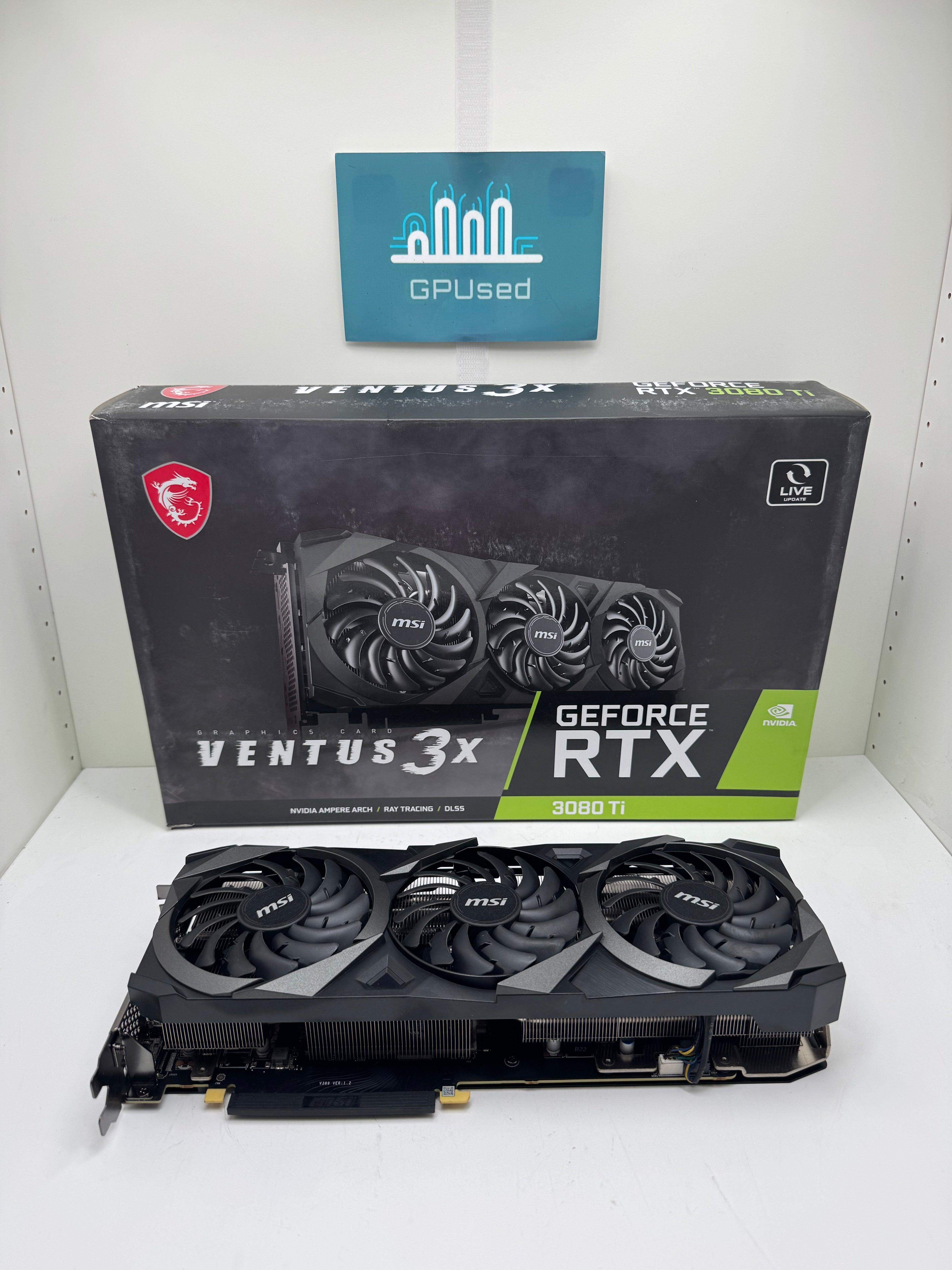 MSI Nvidia GeForce RTX 3080 Ti Ventus 3X 12GB GDDR6X - A - 10% Off (Was $439.99) - Premium Edition