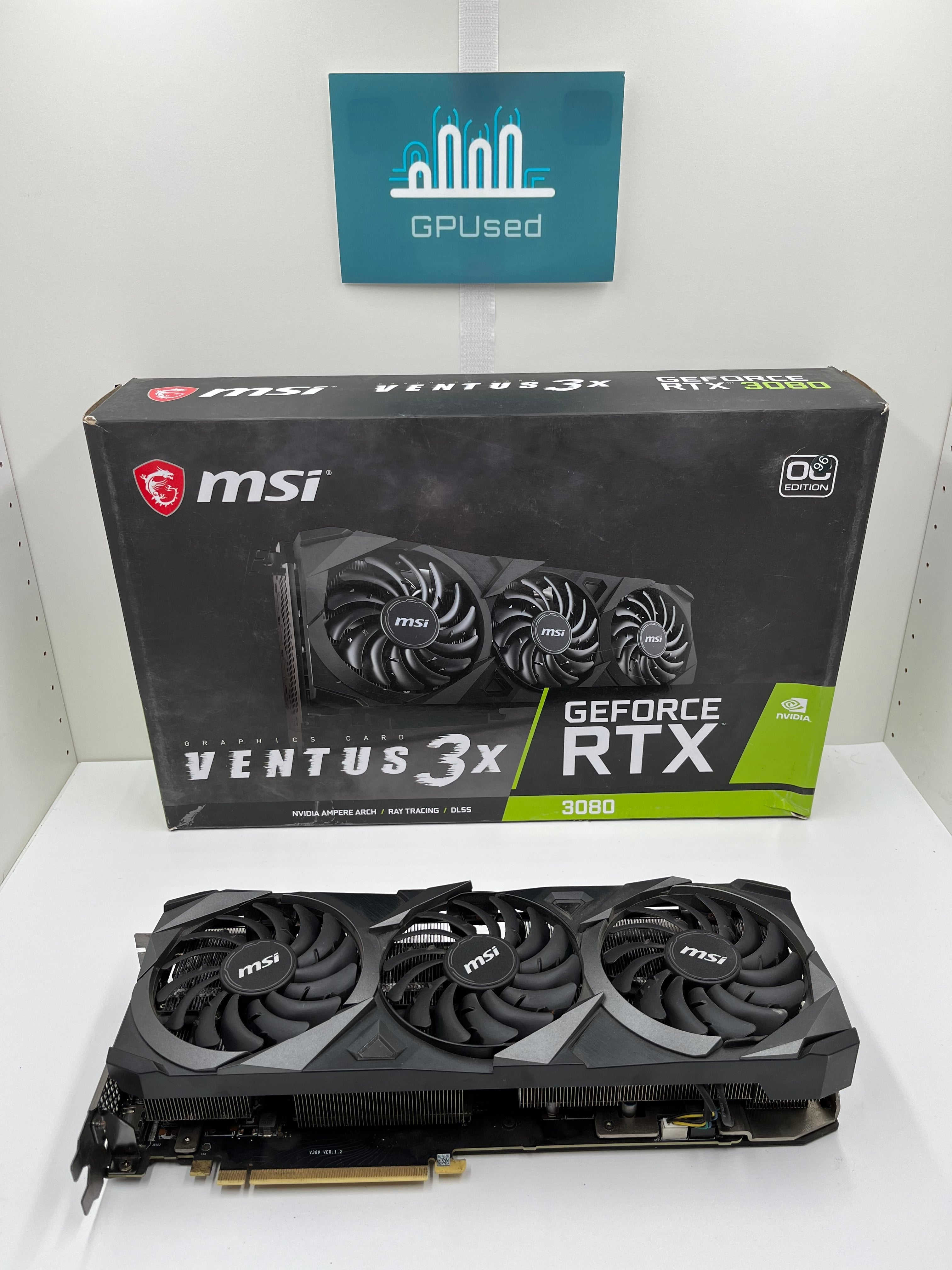 MSI Nvidia GeForce RTX 3080 Ventus 3X 10GB GDDR6X - A - 10% Off (Was $319.99) - Premium Edition