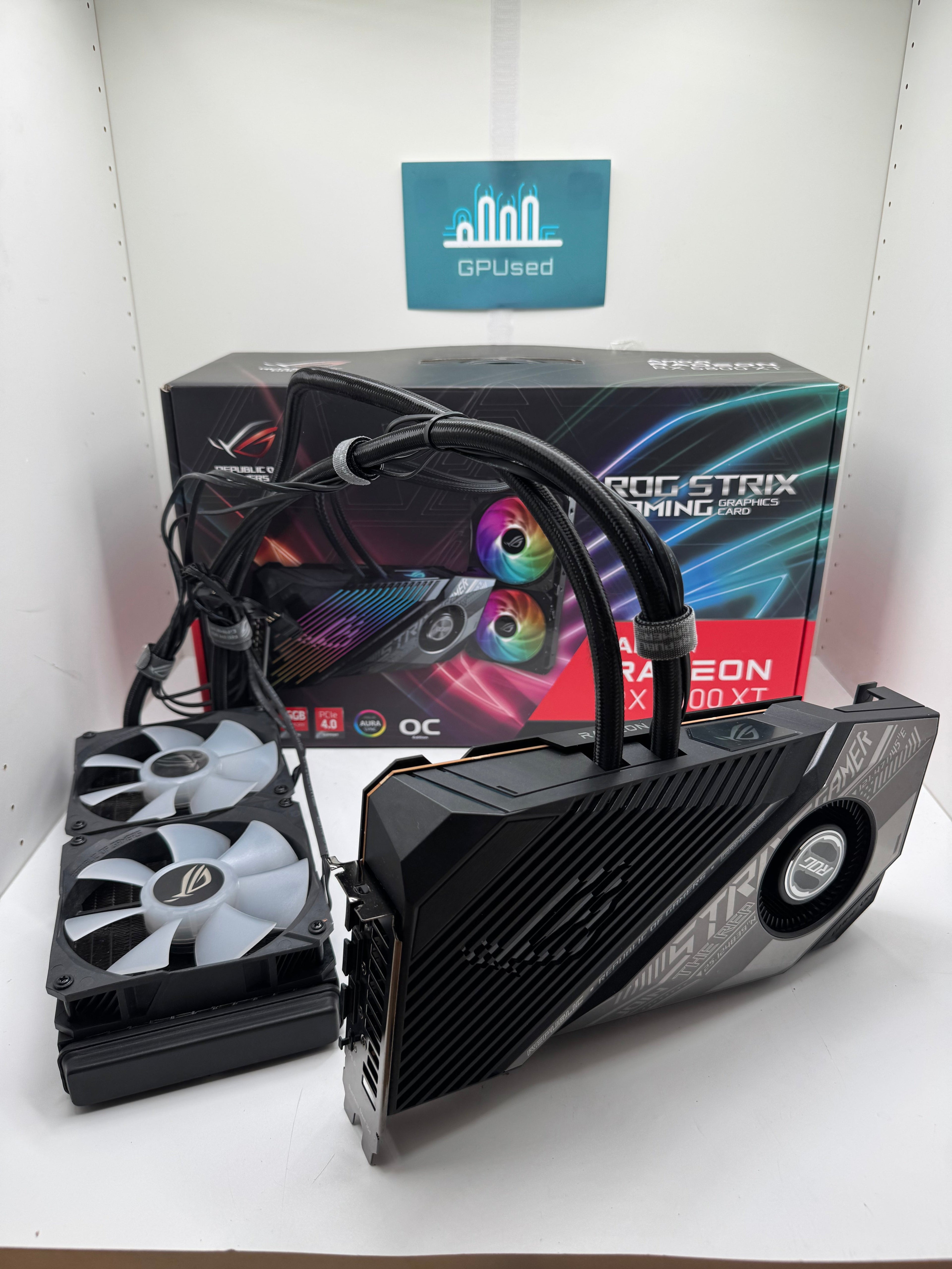ASUS AMD Radeon RX 6800XT Rog Strix LC Watercooled 16GB GDDR6 - A - Premium Edition