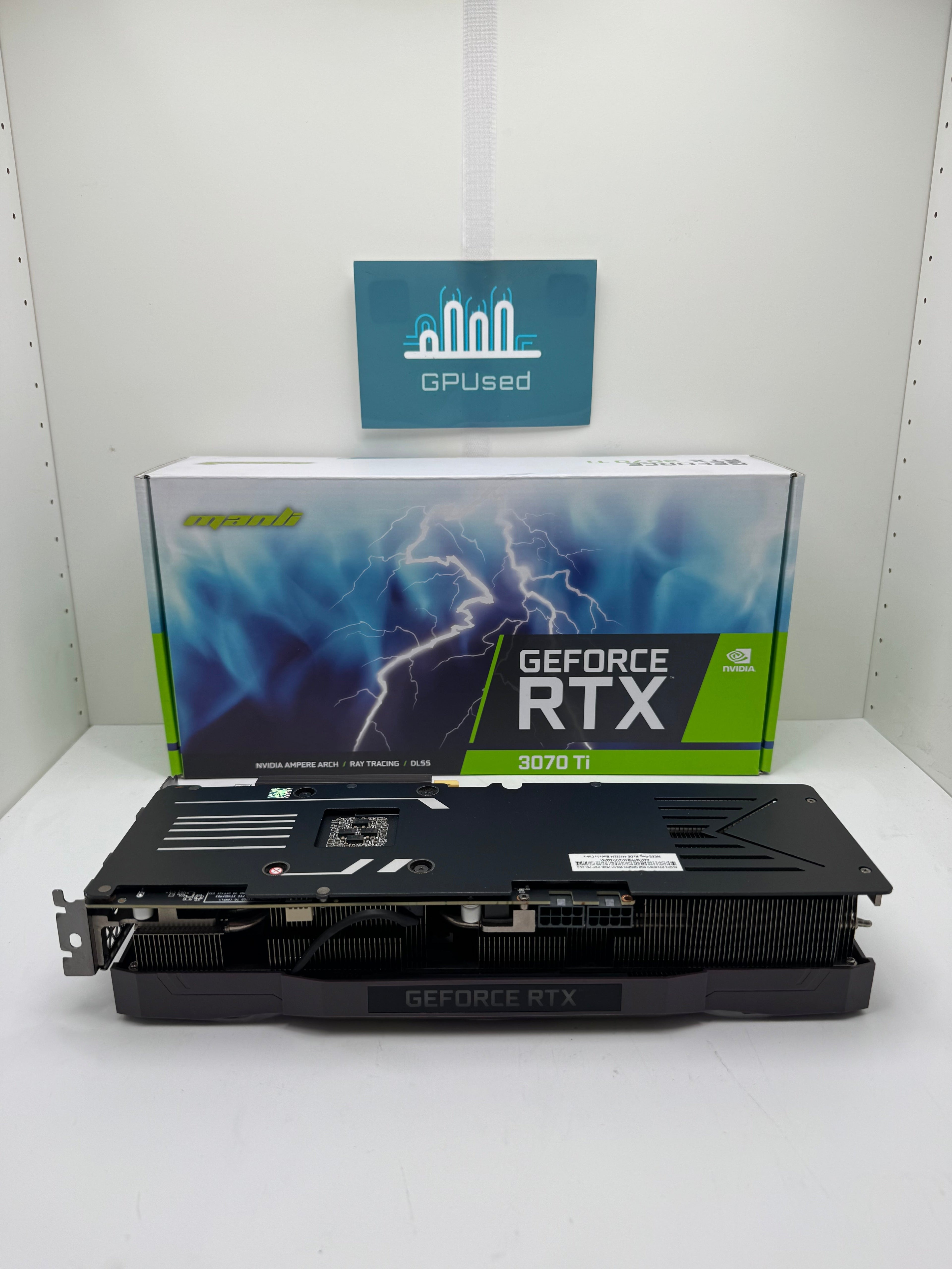 Manli Nvidia GeForce RTX 3070 Ti 8GB GDDR6X - A - 10% Off (Was $239.99) - Premium Edition