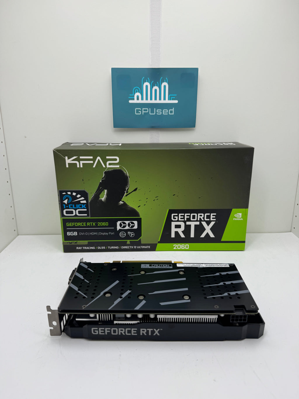 KFA2 Nvidia GeForce RTX 2060 1-Click OC 6GB GDDR6 - A - Premium Edition