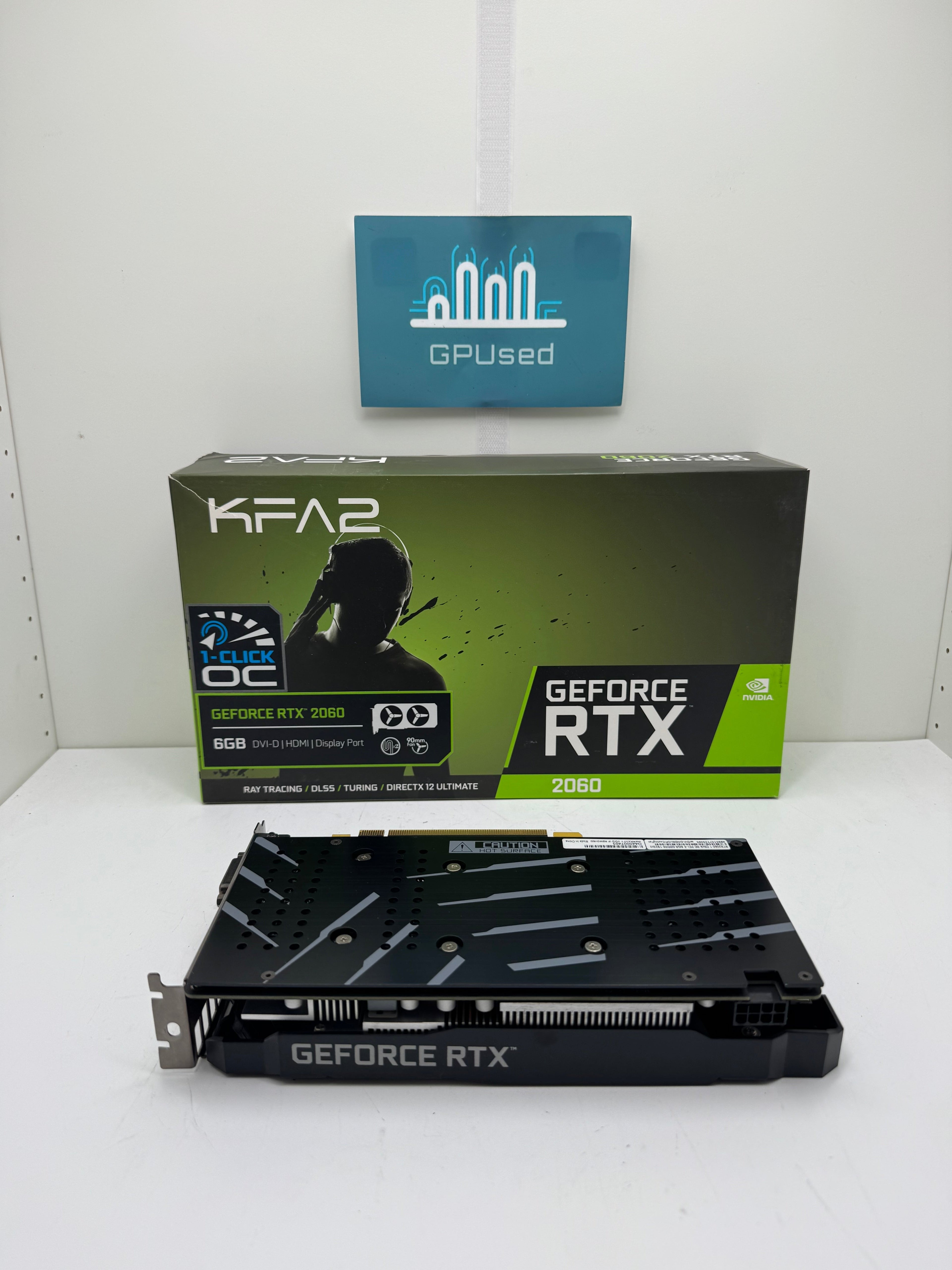 KFA2 Nvidia GeForce RTX 2060 1-Click OC 6GB GDDR6 - A - Premium Edition