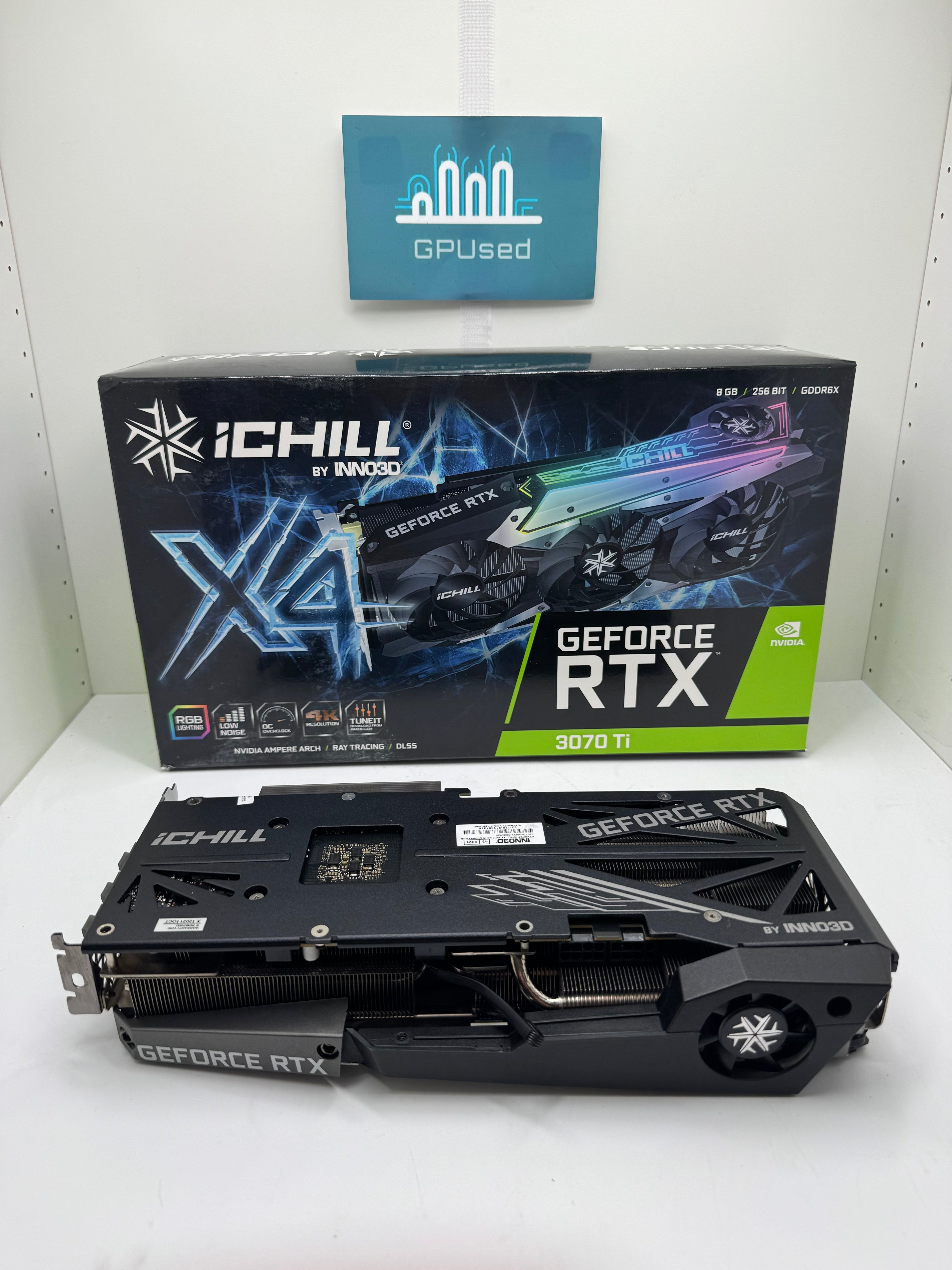 Inno3D Nvidia GeForce RTX 3070 Ti iChill X4 8GB GDDR6X - A - 10% Off (Was $249.99) - Premium Edition
