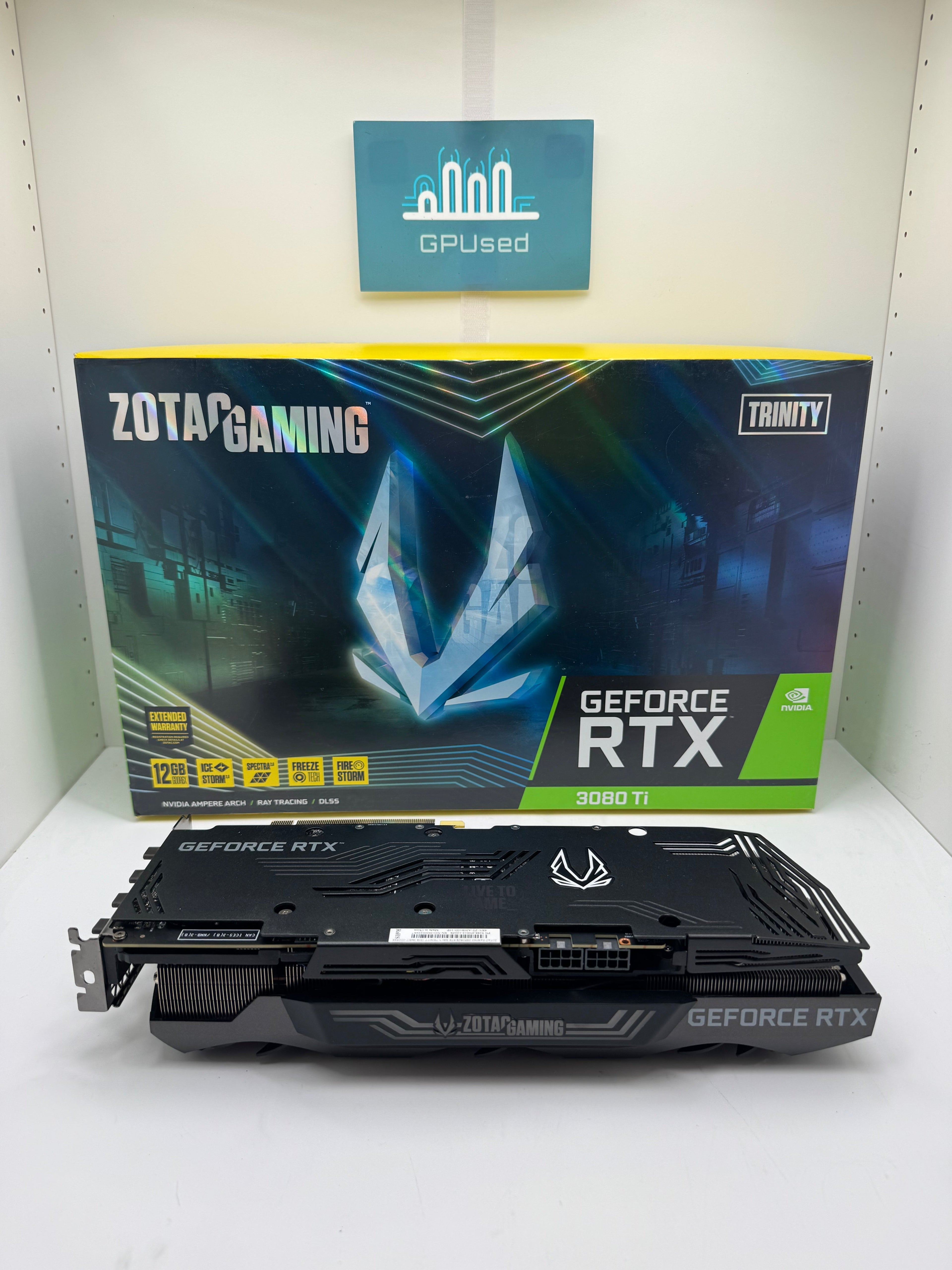 Zotac Nvidia GeForce RTX 3080 Ti Trinity 12GB GDDR6X - A - 10% Off (Was $429.99) - Premium Edition