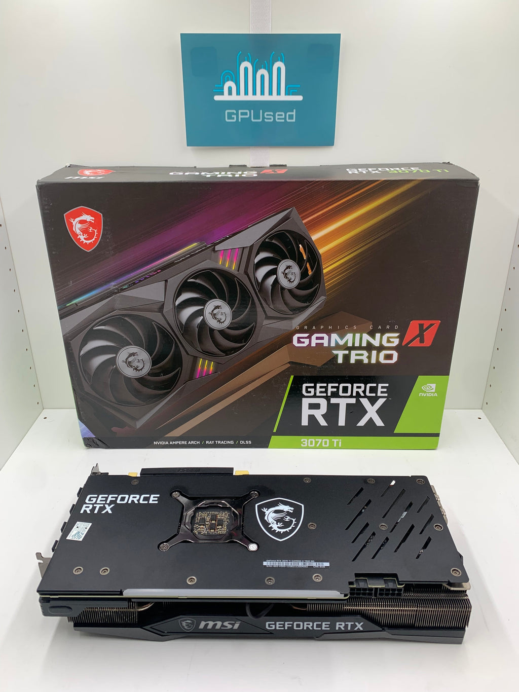 MSI Nvidia GeForce RTX 3070 Ti Gaming X Trio 8GB GDDR6X - A - 10% Off (Was $279.99) - Premium Edition