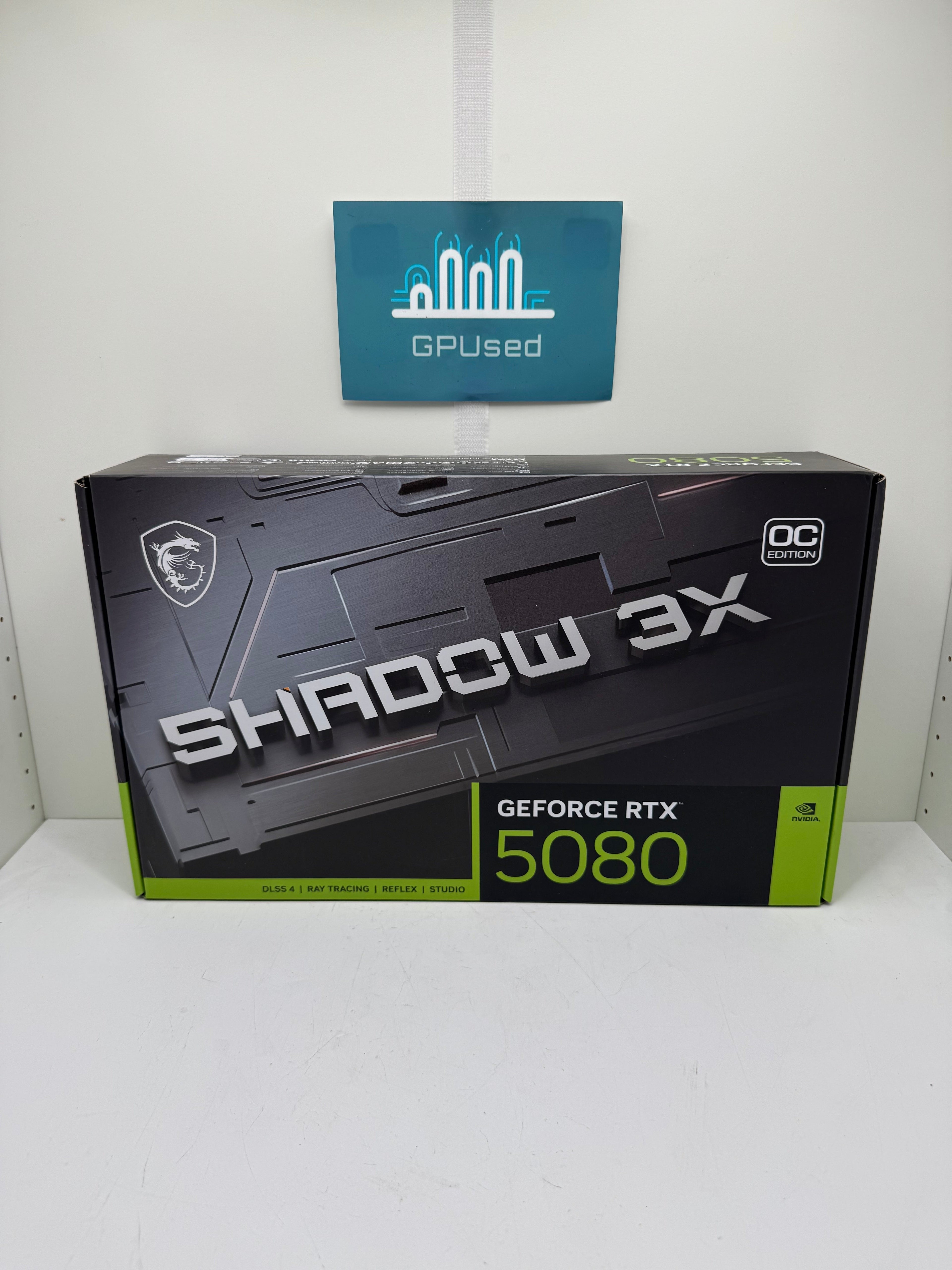 MSI Nvidia GeForce RTX 5080 Shadow 3X OC 16GB GDDR7 - A+ - Premium Edition